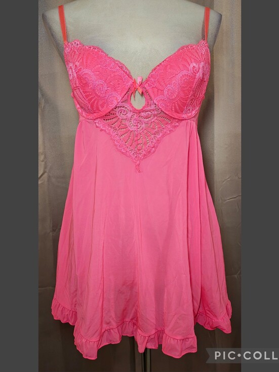 Rene Rofe Other - 💋Y2K René Rofé Underwire Lace Babydoll Chemise Lingerie Dress💋